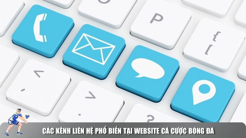 Mỗi nhà cái sẽ cung cấp một số hình thức liên hệ khác nhau