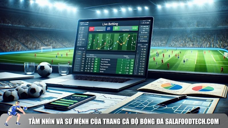 Salafoodtech.com định hướng trở thành nền tảng cá cược bóng đá uy tín